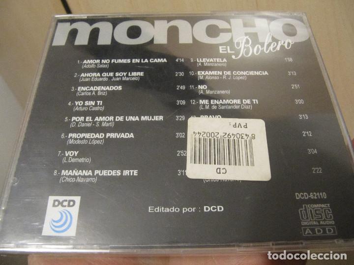 CDs de m&uacute;sica: MONCHO EL BOLERO CD RARO - Foto 3