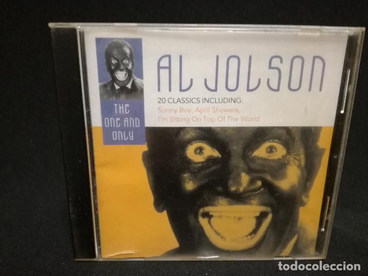 CDs de m&uacute;sica: CD - AL JOLSON - THE ONE AND ONLY - Foto 1