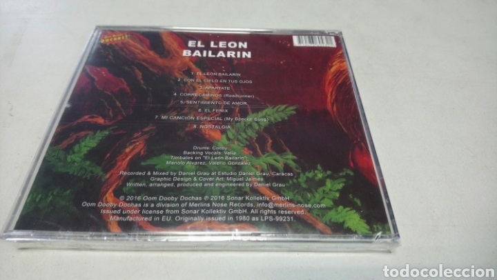 CDs de m&uacute;sica: Daniel Grau&nbsp;&lrm;&ndash;&nbsp;El Leon Bailar&iacute;n. CD precintado - Foto 2