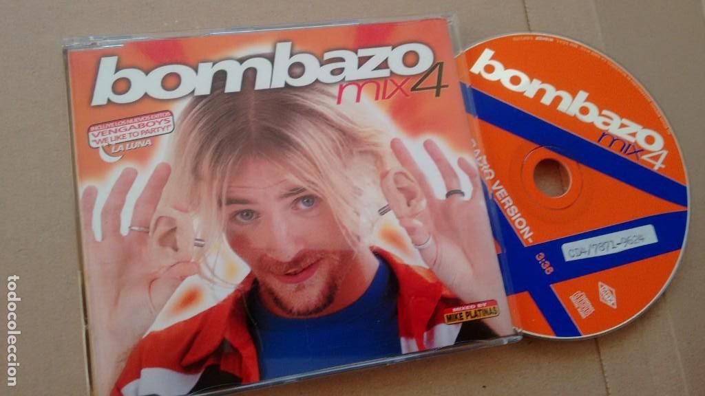 CDs de m&uacute;sica: CD.-SIINGLE  BOMBAZO MIX  4 - Foto 1