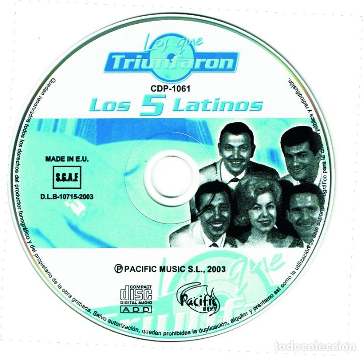 CDs de m&uacute;sica: Los Cinco Latinos -  CD - Foto 3
