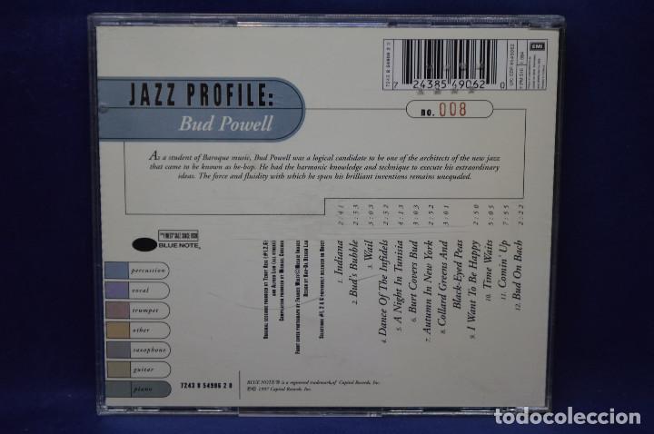 CDs de m&uacute;sica: BUD POWELL - JAZZ PROFILE: BUD POWELL - CD - Foto 2