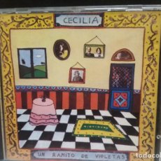 CDs de Música: CECILIA (UN RAMITO DE VIOLETAS) CD 1992 - 1ª EDICIÓN SIN CODIGO DE BARRAS PEPETO. Lote 187517536