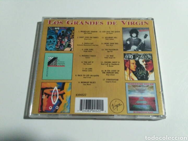 CDs de m&uacute;sica: Los Grandes De Virgin (CD, Comp) - Foto 3