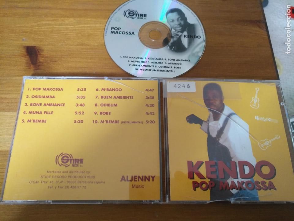 CDs de m&uacute;sica: cd kendo pop makossa - Foto 1