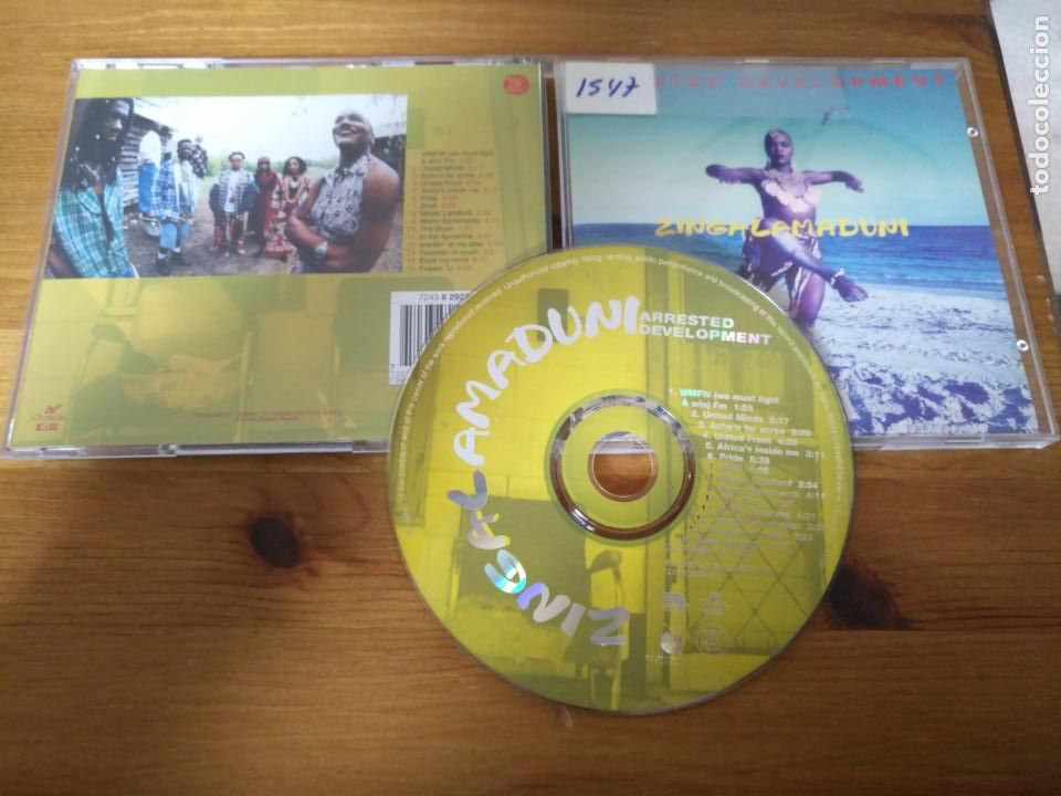 CDs de m&uacute;sica: cd zingalamaduni 15 temas - Foto 1