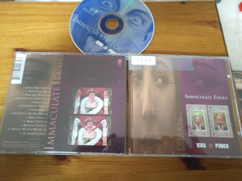 CDs de m&uacute;sica: Inmaculate Fools - Kiss and Punch - CD - Foto 1