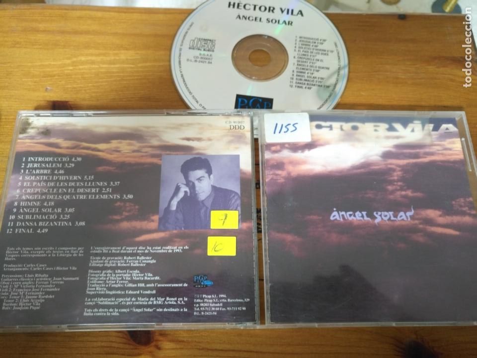 CDs de m&uacute;sica: cd hector vila 12 temas - Foto 1