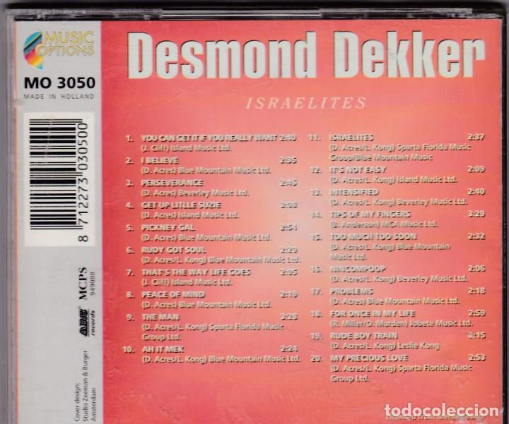 CDs de m&uacute;sica: Desmond Dekker - Israelites - CD - Foto 2
