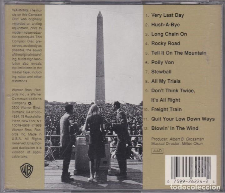 CDs de m&uacute;sica: Peter Paul and Mary - In The Wind - CD - Foto 2