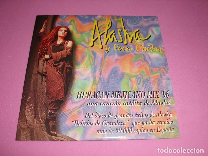 CDs de m&uacute;sica: alaska y voces unidas ( CD SINGLE CARPETA DE CART&Oacute;N) Nuevo   descatalogado