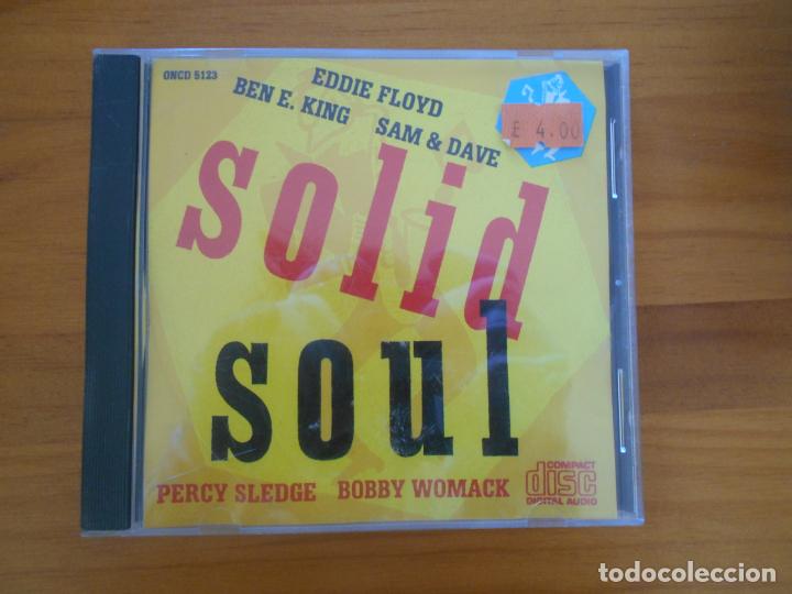 CDs de m&uacute;sica: CD SOLID SOUL - EDDIE FLOYD, BEN E. KING, SAM & DAVE, PERCY SLEDGE, BOBBY WOMACK... (DN) - Foto 1