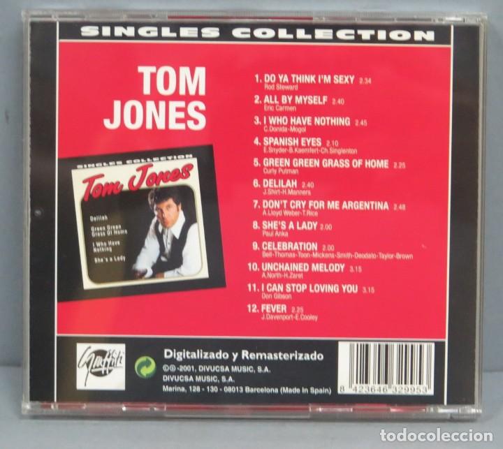 CDs de m&uacute;sica: CD. TOM JONES. SINGLES COLLECTION - Foto 1