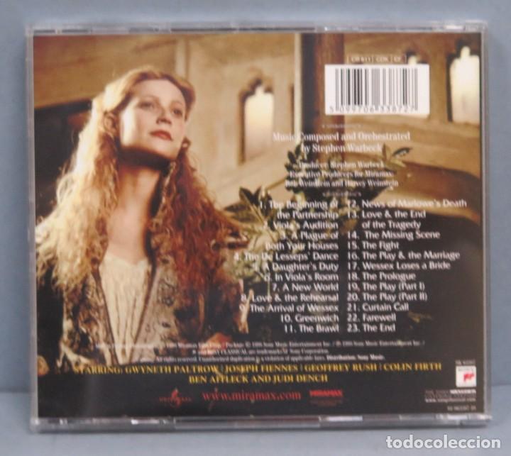CDs de m&uacute;sica: CD. SHAKESPEARE IN LOVE - Foto 2