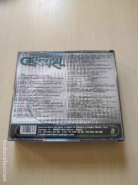 CDs de m&uacute;sica: Central. Infinity. 3 Cds. Recopilatorio - Foto 2