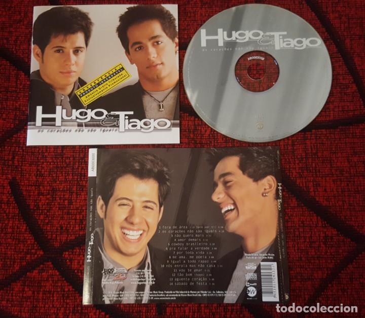 CD di Musica: HUGO & TIAGO ** Os Cora&ccedil;&ocirc;es N&acirc;o S&acirc;o Iguais ** CD PROMOCIONAL 2006 Brasil