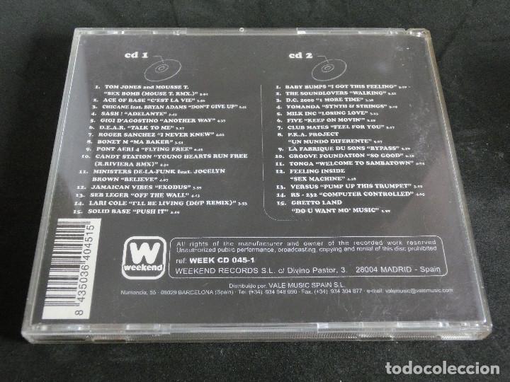 CDs de m&uacute;sica: CD DOBLE - VARIOS - DISCO.COM - 2000 - WEEKEND RECORDS - Foto 2