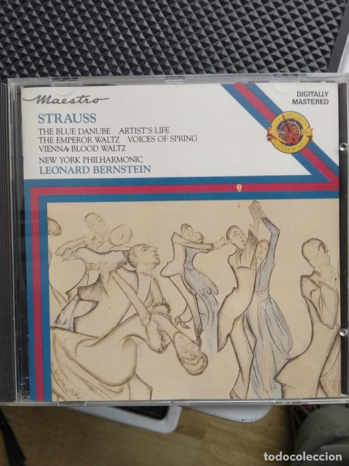 CDs de m&uacute;sica: Strauss - Varias obras - Leonard Bernstein - Foto 1