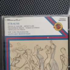 CDs de Música: STRAUSS - VARIAS OBRAS - LEONARD BERNSTEIN. Lote 188466441
