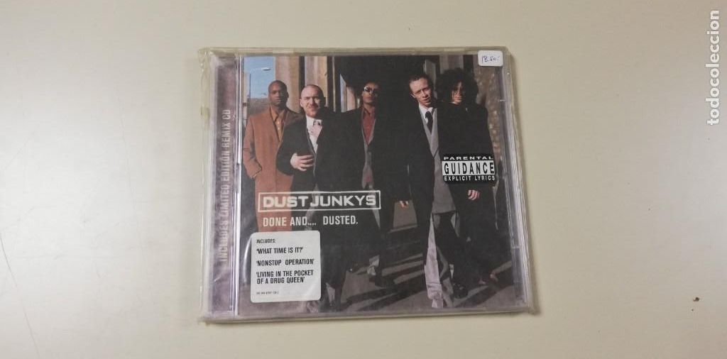 CDs de m&uacute;sica: Dust Junkys - Done And... Dusted. (CD, Album + CD, Comp) - Foto 2