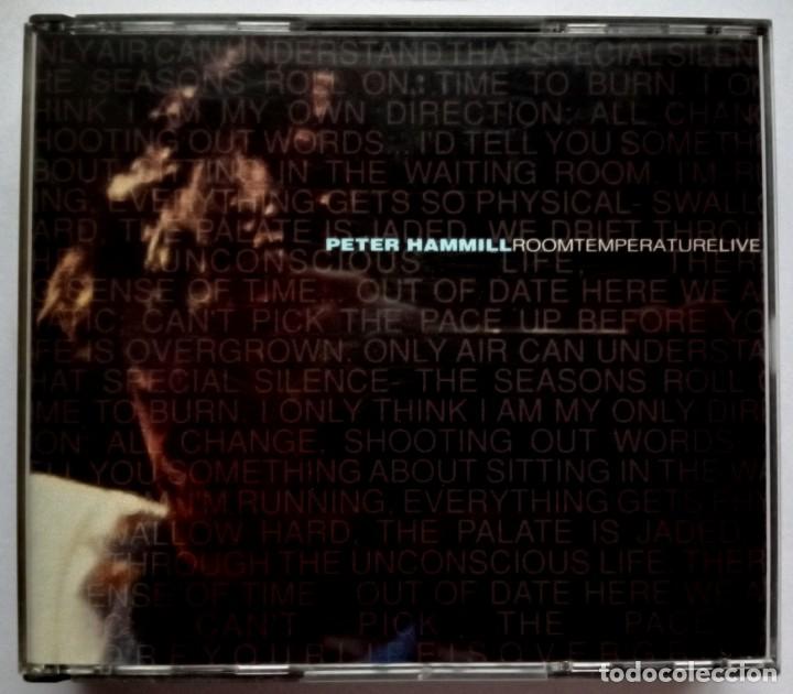 CDs de m&uacute;sica: PETER HAMMILL - room temperature live - DOBLE CD US 2xCD - RESTLESS - Foto 1