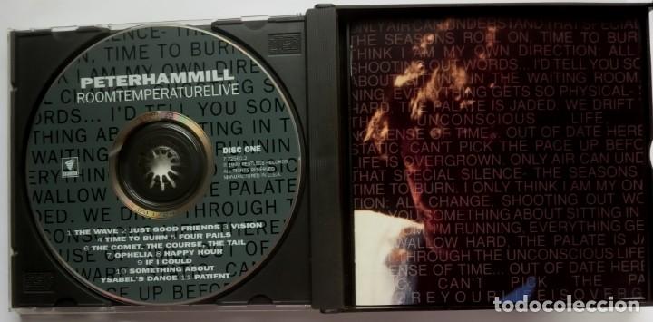 CDs de m&uacute;sica: PETER HAMMILL - room temperature live - DOBLE CD US 2xCD - RESTLESS - Foto 2