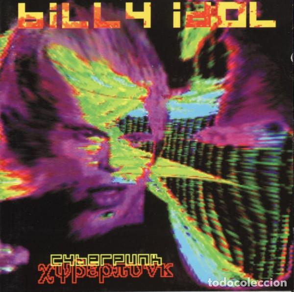 CDs de m&uacute;sica: Billy Idol &lrm;&ndash; Cyberpunk cd de 1993 - Foto 1