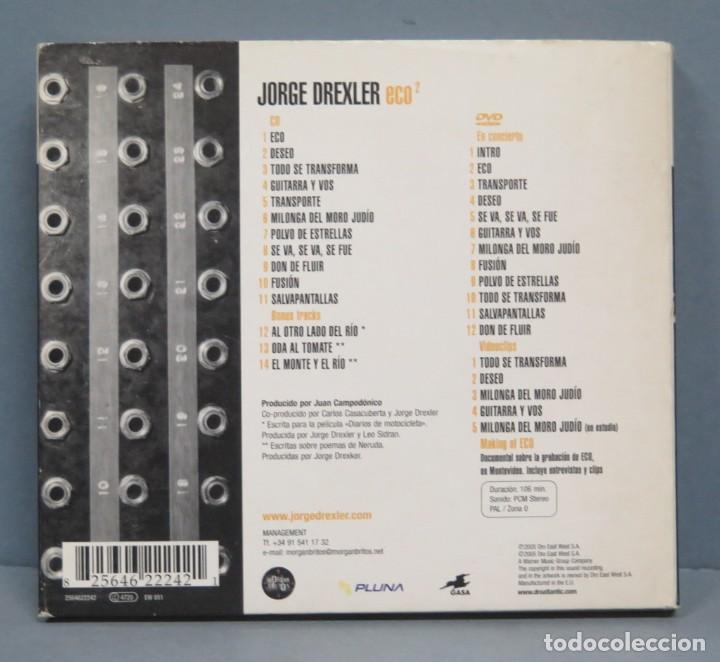 CDs de m&uacute;sica: CD. JORGE DREXLER. ECO2 - Foto 2