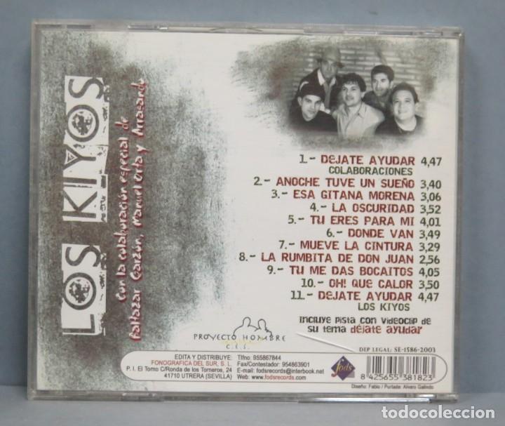 CDs de m&uacute;sica: CD. LOS KIYOS. DEJATE AYUDAR - Foto 2