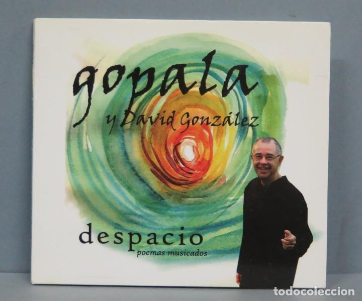 CDs de m&uacute;sica: CD. Gopala y David Gonzalez. Despacio - Foto 1