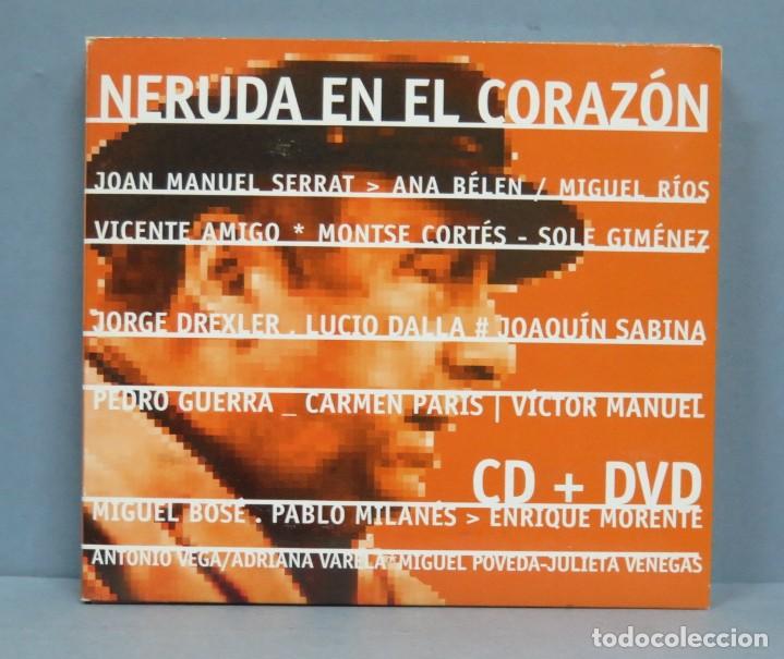 CDs de m&uacute;sica: CD + DVD. NERUDA EN EL CORAZ&Oacute;N - Foto 1