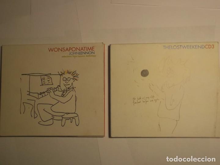 CDs de M&uacute;sica: 2 CDS DE JOHN LENNON-WONSAPONATIME-THE LOST WEEKEND