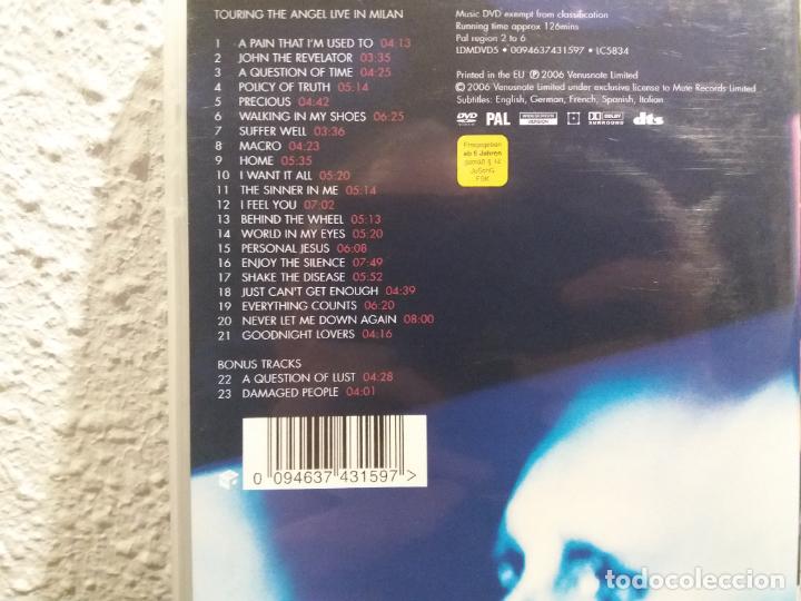 CDs de m&uacute;sica: DVD DEPECHE MODE LIVE IN MILAN - Foto 3