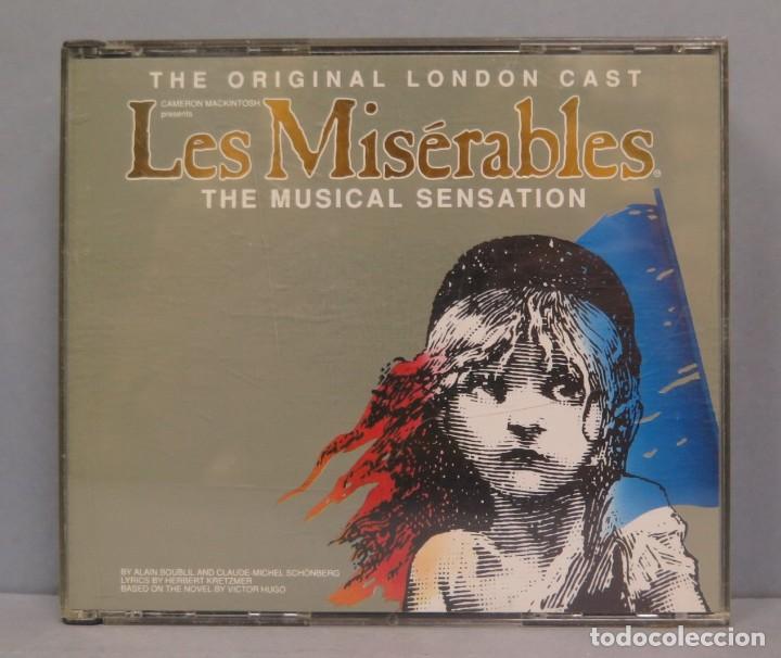 CDs de m&uacute;sica: 2 CD. LES MISERABLES. THE MUSICAL SENSATION - Foto 1