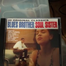 CDs de Música: BLUES BROTHER SOUL SISTER (DINO ENTERTAIMENT, UK, 1993). Lote 188773718
