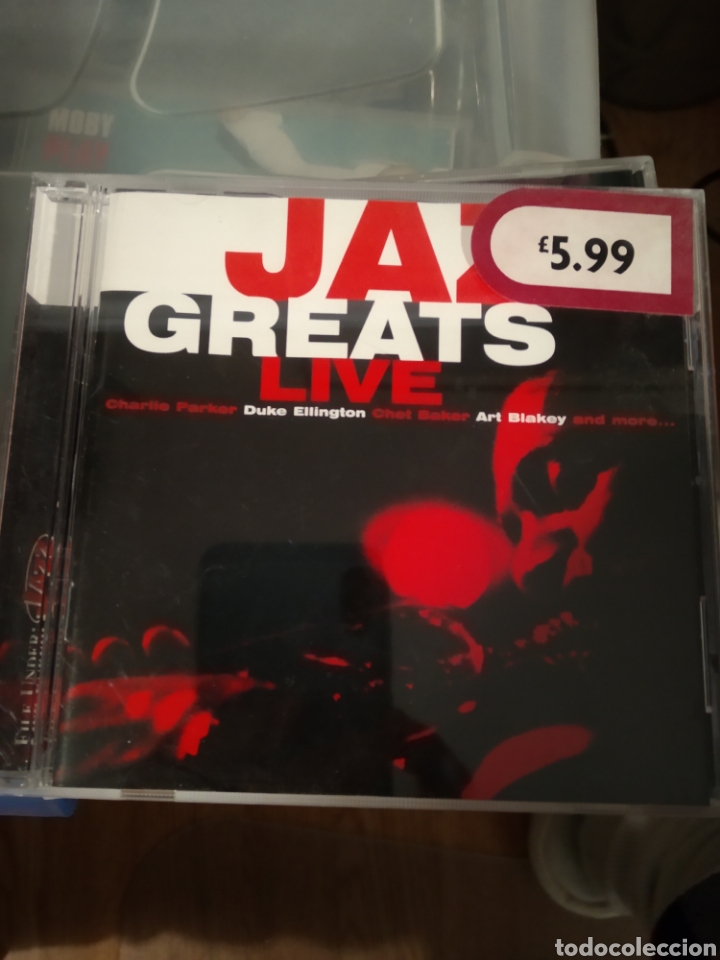 CDs de M&uacute;sica: Jazz Greats Live