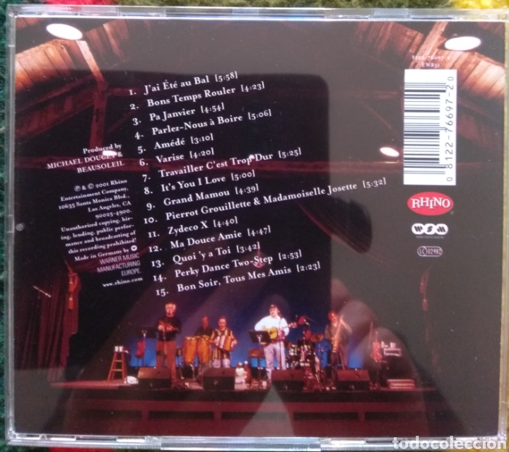 CDs de m&uacute;sica: Beausoleil&nbsp;&lrm;&ndash;&nbsp;Looking Back Tomorrow - Beausoleil Live ￼ - Foto 2