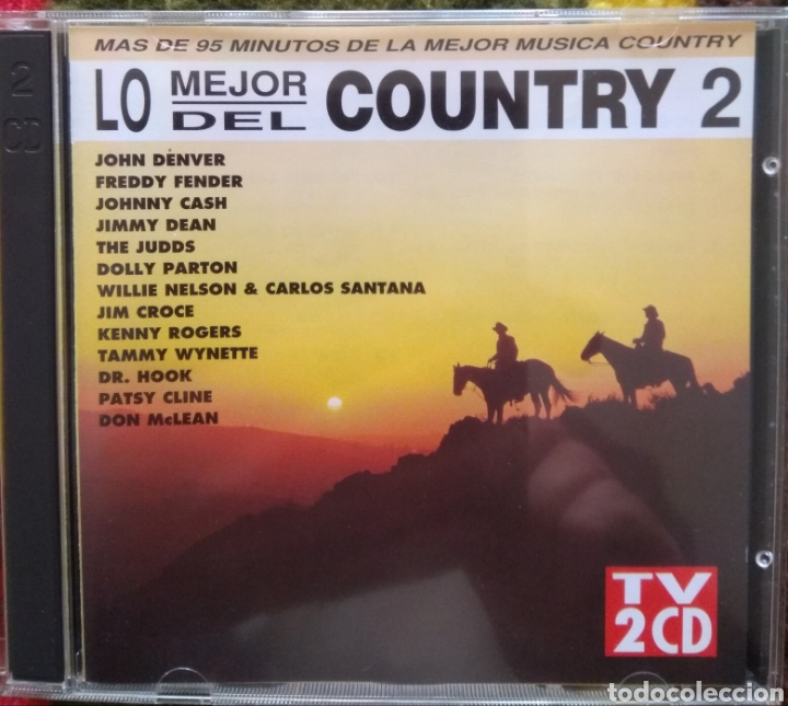 CDs de m&uacute;sica: Lo Mejor Del Country 2 - Foto 1