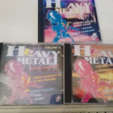 CDs de Música: HEAVY METAL VOL 1 - 2 Y 3 RONDO 1994. Lote 188842528