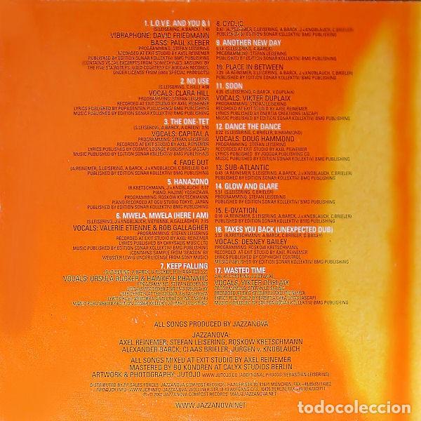 CDs de m&uacute;sica: JAZZANOVA. IN BETWEEN. ACID JAZZ. COMPOST RECORDS 2002. - Foto 3