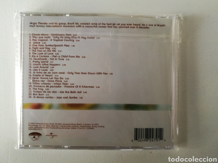 CDs de m&uacute;sica: SERGIO MENDES - The swinger from Rio - CD 2004 - Foto 2