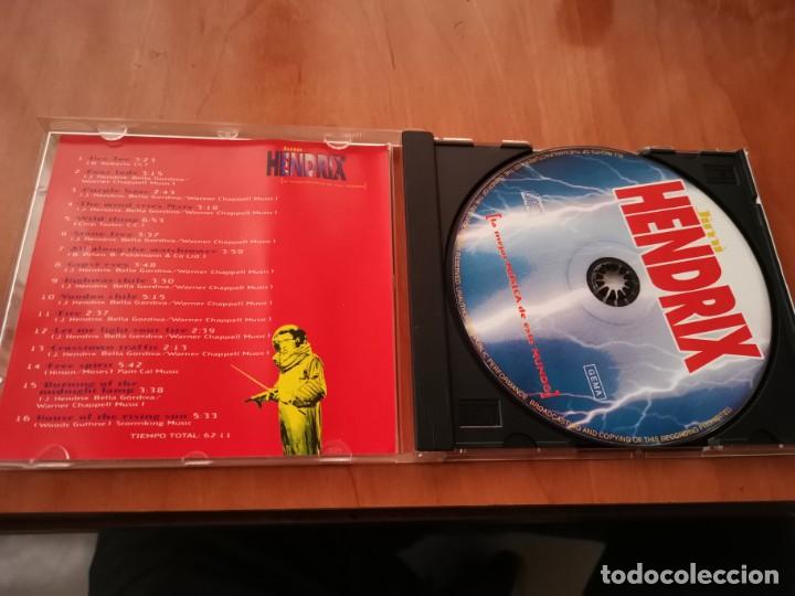 CDs de m&uacute;sica: CD JIMI HENDRIX 16 GRANDES &Eacute;XITOS EN VERSION ORIGINAL 1988 - Foto 2