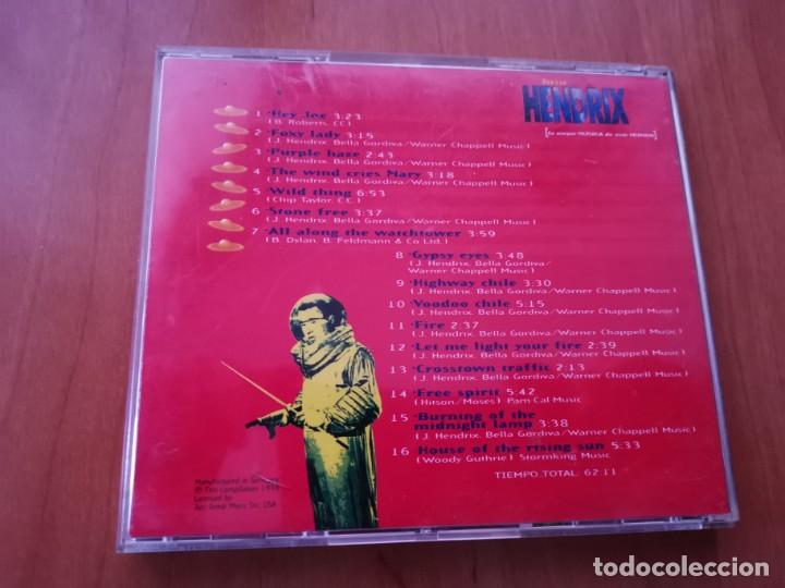 CDs de m&uacute;sica: CD JIMI HENDRIX 16 GRANDES &Eacute;XITOS EN VERSION ORIGINAL 1988 - Foto 3