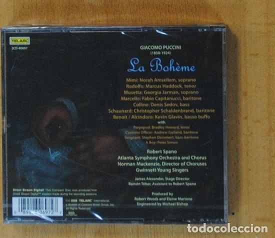 CDs de m&uacute;sica: PUCCINI - LA BOHEME - CD - Foto 2
