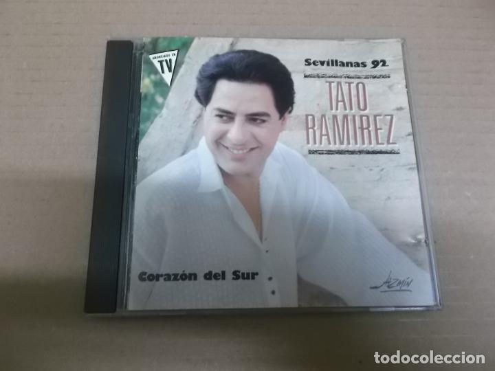CDs de m&uacute;sica: TATO RAMIREZ (CD) CORAZON DEL SUR A&Ntilde;O &ndash; 1992 - Foto 1