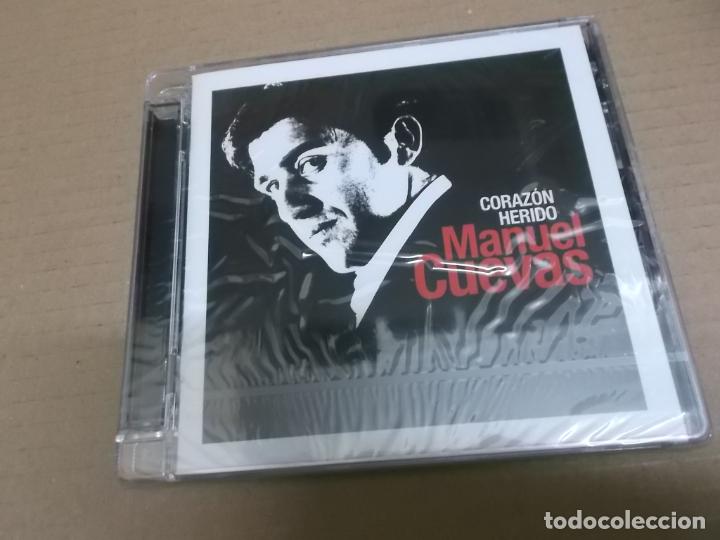 CDs de m&uacute;sica: MANUEL CUEVAS (CD) CORAZON HERIDO A&Ntilde;O &ndash; 2008 - PRECINTADO - Foto 1