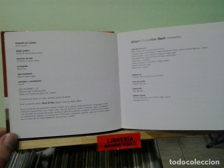 CDs de m&uacute;sica: LMV - Bach, conciertos. Caf&eacute; Zimmermann. CD + libro - Foto 2