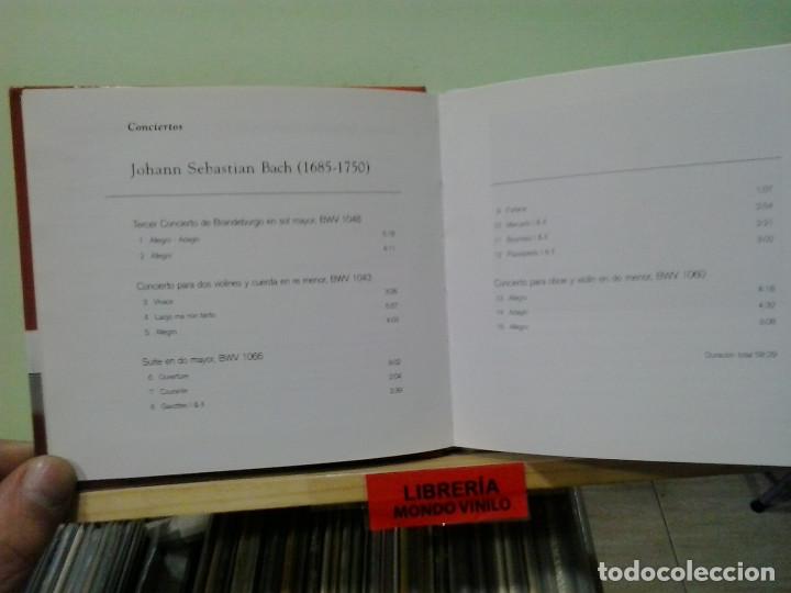 CDs de m&uacute;sica: LMV - Bach, conciertos. Caf&eacute; Zimmermann. CD + libro - Foto 3