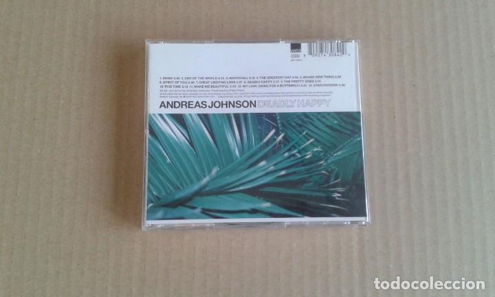 CDs de m&uacute;sica: ANDREAS JOHNSON - DEADDLY HAPPY     CD 2002 - Foto 3