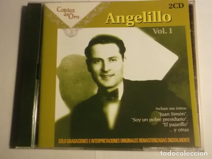Music CDs: ANGELILLO-COPLAS DE ORO-VOL 1-DOBLE CD